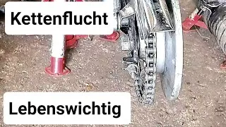 Z&Uuml;NDAPP KS50 Kette spannen RICHTIG in Flucht. #heidbergring #2stroke