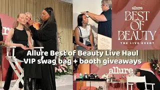 Allure Best of Beauty Live 2024 Haul | VIP Swag Bag and Booth items