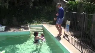 Learn to swim with babies, Lesson one - Humpty Dumpty and everybody surfing