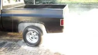 1973 chevy C10 454 Rat Rod Burnout