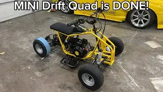 Mini Drift Quad is DONE! Finishing Painting and Complete Reassembly!