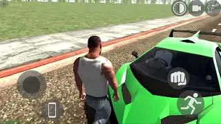 Power of Lamborghini 😱🔥 | Indian Bike Rider 3D Game Full Speed Run 🇮🇳