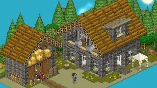 How to BUILD a Habbo Country House!!