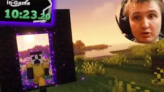 My fastest blind EVER! | Minecraft 1.16 Speedrun