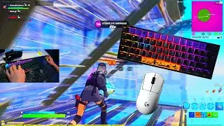 Ducky One 2 Mini ASMR Chill🤩Satisfying Keyboard Fortnite MX Silver Switch  240 FPS Smooth 4K