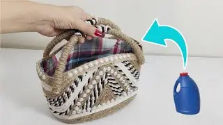 DIY Rope organizer ideas /Appliance storage basket