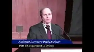 High-impact Disaster Mitigation and Role of DoD: Assistant Secretary of Defense Dr. Paul Stockton
