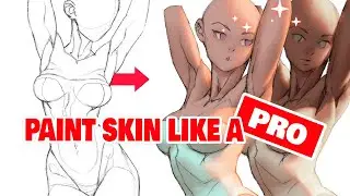 🤫 HOW TO PAINT SKIN LIKE A PRO (secret revealed)