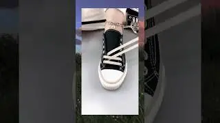 ideia para amarrar cadar&ccedil;o 🤍👟
