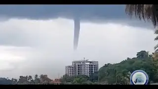 Водяной смерч, замеченный у побережья Сент-Люсии, привлек внимание жителей и пользователей социал...