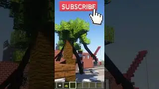 JJ and fake earth in minecraft! #maizen #minecraft #jj #mikey