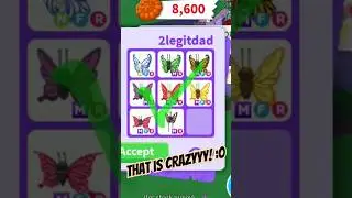 WOAH! 😱 THE ENTIRE BUTTERFLY COLLECTION FOR MY PET! 🦋 W/F/L? ADOPT ME - ROBLOX