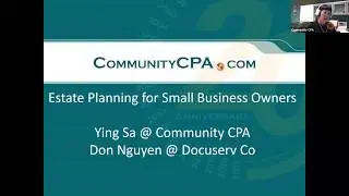 Estate Planning for Small Business Owners