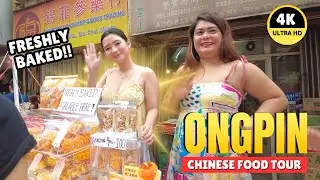 [4K] Manila Chinatown Tour - Ongpin Street Chinese Food February 2026 (FRESHLY BAKED GOODS)