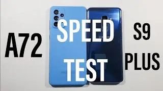 Samsung A72 vs Samsung S9 Plus Speed Test
