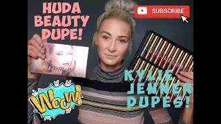 Kylie cosmetics && Huda beauty dupes!!!