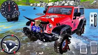 Offroad Jeep Driving Simulator 2025 |Mud Jeep Offroad Driving 3D |Android Gameplay