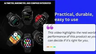 CARBINOX Blaze Smart Watch Review | Rugged GPS Fitness Tracker Tested