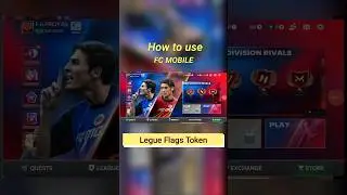 How to use FC MOBILE Legue Flags Token|| #youtube#youtubeshorts #fittestgaming|| FC MOBILE||