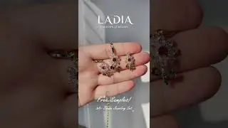 Wholesale European and American casual style flower jewelry set - Whole set show