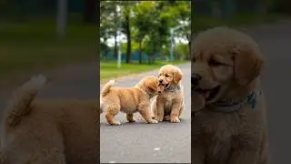 Adorable Puppies Playing Video #puppy #dog #funny #trending #shorts