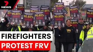 Firefighters demand resignation of FRV commissioner | 7NEWS