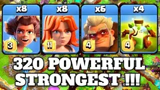 320 STRONGEST !!! BEST TH16 ATTACK STRATEGY | SHOULD BE TRY ( Clash Of Clans ).