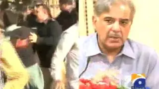 CM punjab takes notice of disabled persons' beating by police in Lahore-Geo Reports-03 Dec 2014