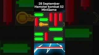 28 September Mini Games Puzzle Hamster Kombat Season 2 | Puzzle game Solved 100%