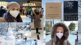 Магазин ARitzia Со мной @ Richmond Center | Зимняя куртка-парка | Экстремальная погода -12 |#Ариция