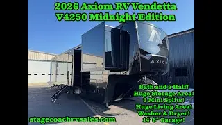 2026 AXIOM VENDETTA 4250 MIDNIGHT EDITION