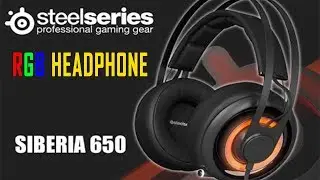 SteelSeries Siberia 650 RGB 7.1 USB Gaming Headset Unboxing and Review ✔