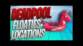 Find Deadpool's Floaties at the Yatch