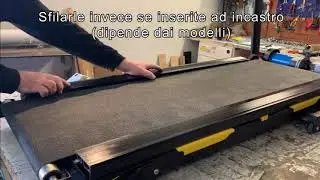 Sostituzione tavola di corsa