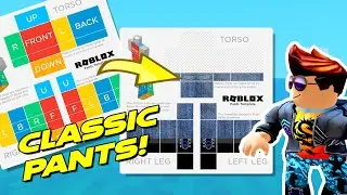 Roblox Clothing Tutorial: Make & Upload Classic Pants (For Beginners!)