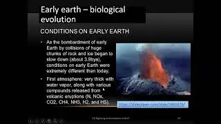 2.0 Big bang, evolution and water problems