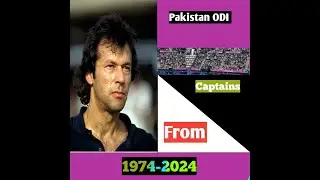 Pakistan ODI Captains (1973-2024)