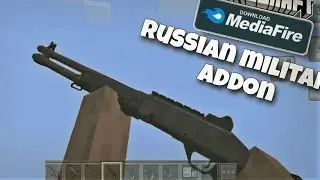 RUSSIAN MILITARY ADDON V4[RELOADING ANIMATION & NPC UPDATE] FOR MCPE 1.20!!!