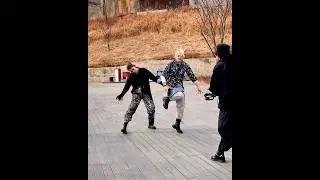 [STREET ARTIST] RL CHINGUS. BUSKING & FILMING SKETCH. SEOUL CULTURE STORAGE CENTER. 230211.