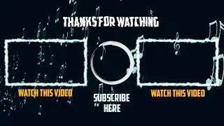 Copyright Free Outro Template || Free Endscreen Video || Outro no text || IT RELEASE ||