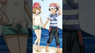 Ash x Serena Edit 💞 #ytshorts #shorts #foryou #fyp