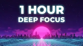 1 Hour Deep Focus Music for Coding & Study | Synthwave (No Vocals)