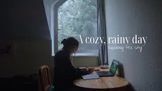 a cozy rainy day in hungary *silent vlog*