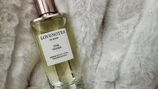 ARIANA GRANDE LOVE NOTES Pink Woods review  #lovenotes #arianagrande #arianagrandeperfume #pinkwoods