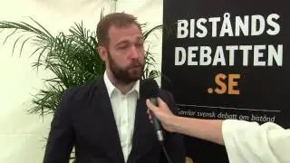 Almedalen 2016 - Johan Hassel (delegationen f&ouml;r Agenda 2030)