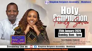 SUNDAY HOLY COMMUNION SERVICE || 25th January 2026 ||