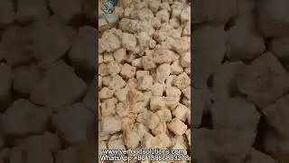 VERFOODSOLUTIONS Chicken Cube Waterfall Battering Flouring Coating Line