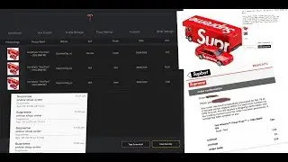 SUPREME WEEK 8 LIVE COP EU  - WE COPPED 4 HOT WHEELS!