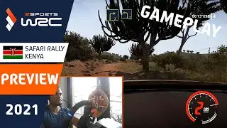 eSports WRC Safari Rally Kenya 2021 - PREVIEW Ntulele Reverse
