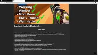  KRUNKER.IO HACK  MOD MENU APK  AIMBOT / ESP / CHAMS / NOCLIP